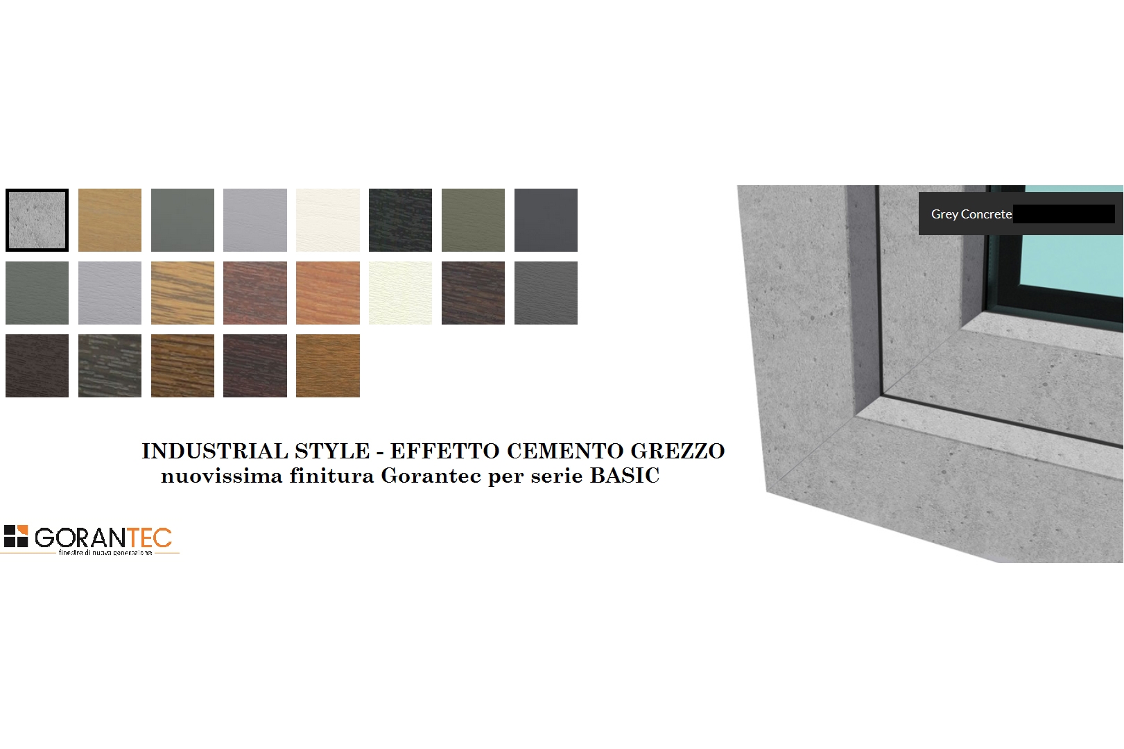 Grey Concrete – INDUSTRIAL STYLE